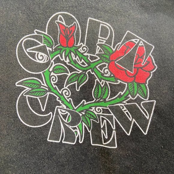 NEW Goat Crew Black Thank You for Being You Graphic Sweatshirt Size S - Picture 7 of 10